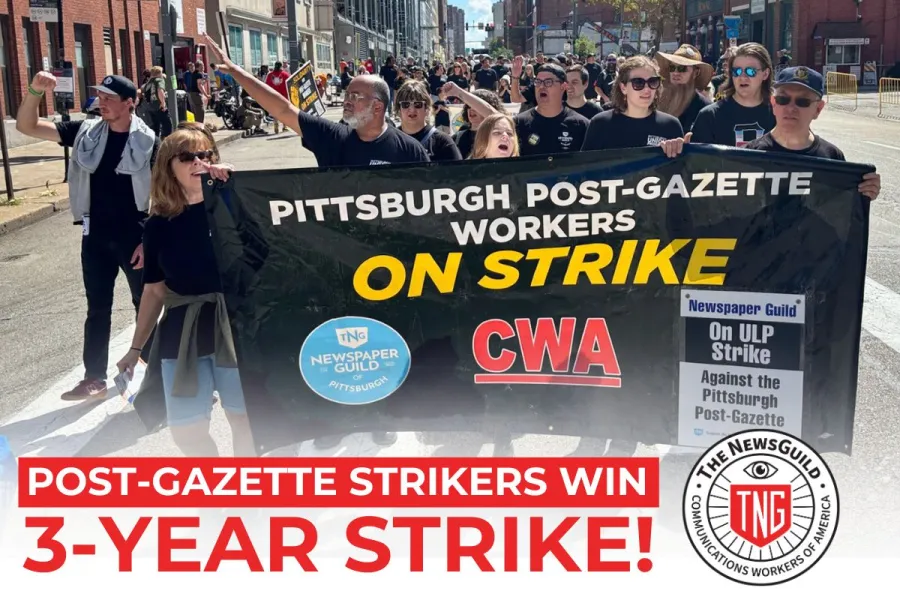post gazette union win