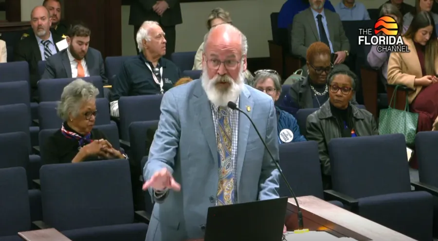 Dr. Rich Templin in Committee