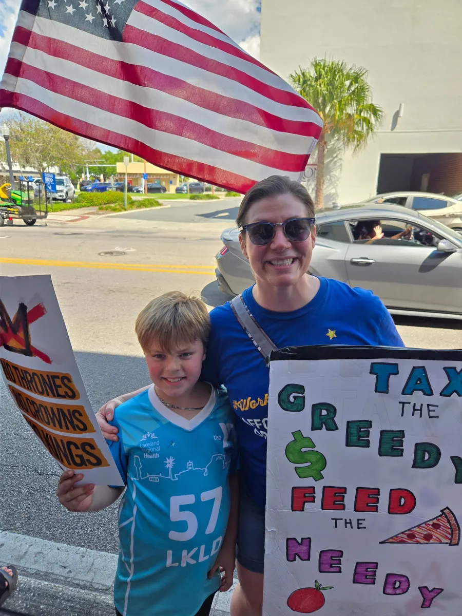 Lakeland Stephanie and son Jackson